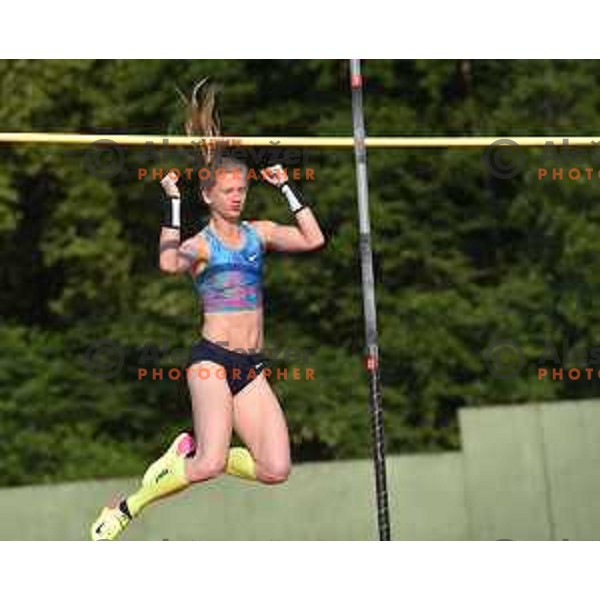 Tina Sutej of Slovenia during Grand Prix Athletics in Velenje, Slovenia on June 20, 2017