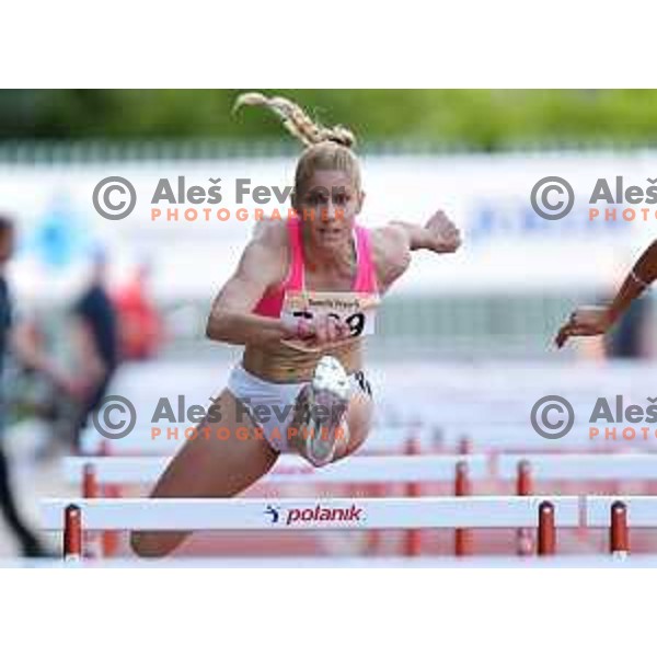 Tomicic Prezelj of Slovenia during Grand Prix Athletics in Velenje, Slovenia on June 20, 2017