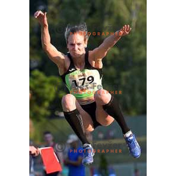 Neja Filipic of Slovenia during Grand Prix Athletics in Velenje, Slovenia on June 20, 2017
