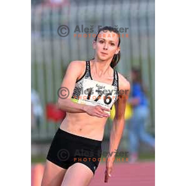 Marusa Crnjul of Slovenia during Grand Prix Athletics in Velenje, Slovenia on June 20, 2017