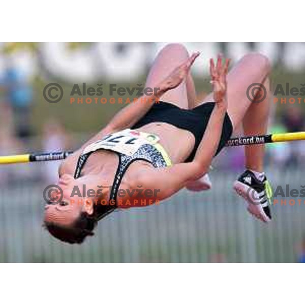 Marusa Crnjul of Slovenia during Grand Prix Athletics in Velenje, Slovenia on June 20, 2017