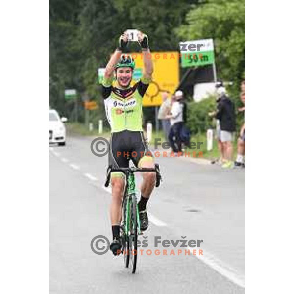 at Slovenian National Road Race Championship in Kranj on June 25, 2017