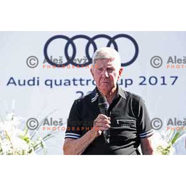 Audi Quattro Final golf tournament at Diners Smlednik Golf & Country, Ljubljana, Slovenia on June 18, 2017