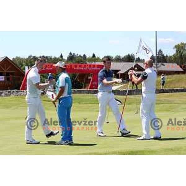 Audi Quattro Final golf tournament at Diners Smlednik Golf & Country, Ljubljana, Slovenia on June 18, 2017