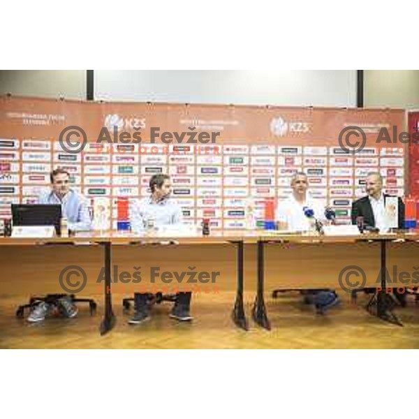 General view during KZS press conference held in Ljubljana, on June 29th, 2017