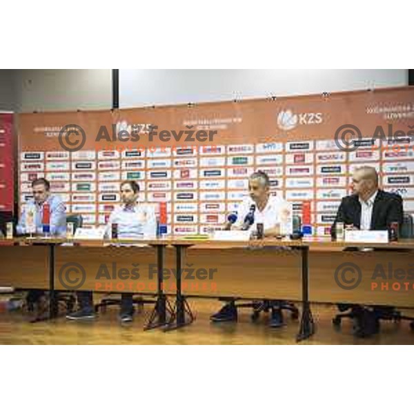 General view during KZS press conference held in Ljubljana, on June 29th, 2017