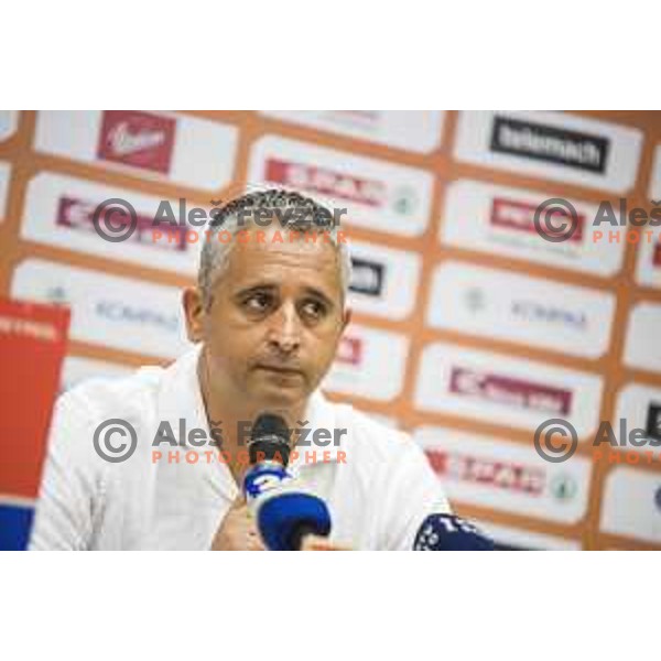 Igor Kokoskov during KZS press conference held in Ljubljana, on June 29th, 2017