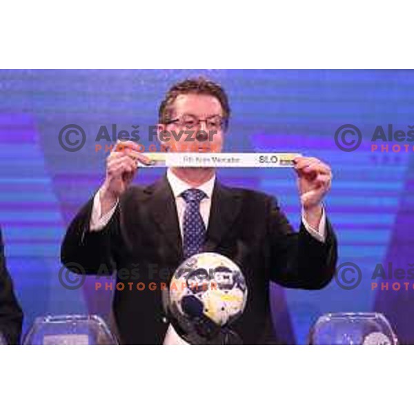 EHF Champions league group stage draw at Ljubljana Castle, Slovenia on June 30, 2017