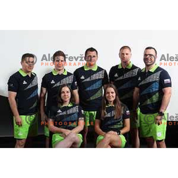 Ju-jitsu Team Slovenia for World Games in Wroclaw, Poland 2017 at press conference in SOIC, Ljubljana on July 17, 2017