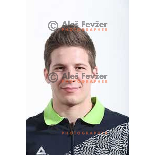 Tim Toplak member of Team Slovenia for World Games in Wroclaw, Poland 2017 at press conference in SOIC, Ljubljana on July 17, 2017