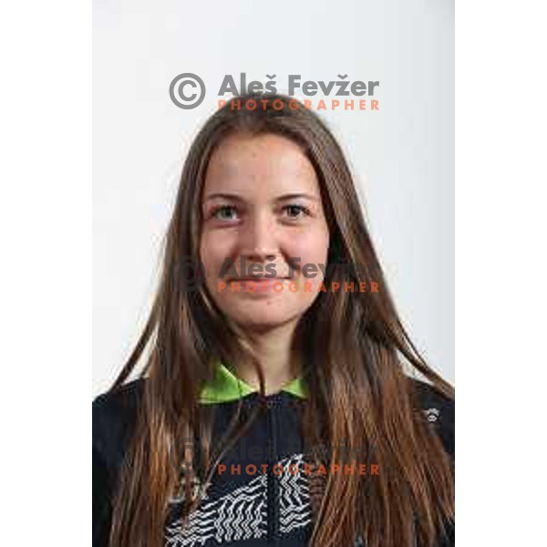 Sara Besal member of Team Slovenia for World Games in Wroclaw, Poland 2017 at press conference in SOIC, Ljubljana on July 17, 2017