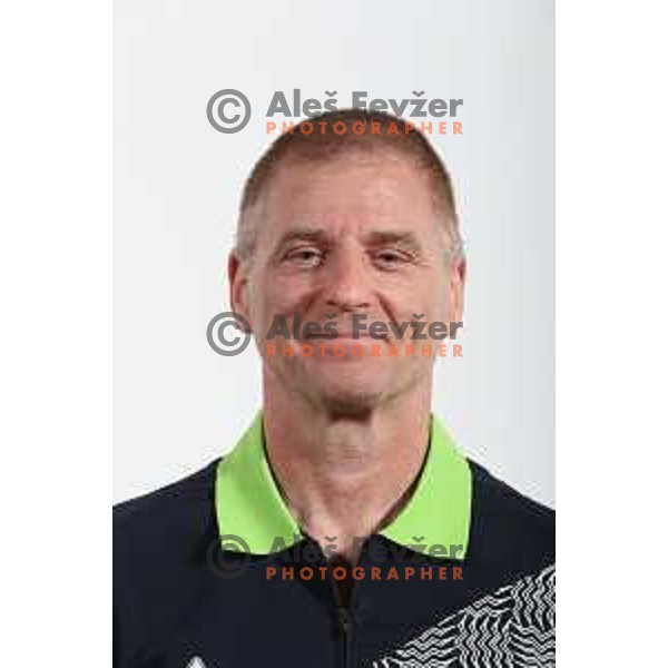 Coach Marko Gaber member of Team Slovenia for World Games in Wroclaw, Poland 2017 at press conference in SOIC, Ljubljana on July 17, 2017