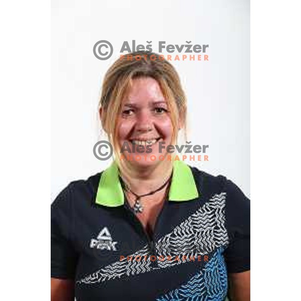 Tina Gutman member of Team Slovenia for World Games in Wroclaw, Poland 2017 at press conference in SOIC, Ljubljana on July 17, 2017