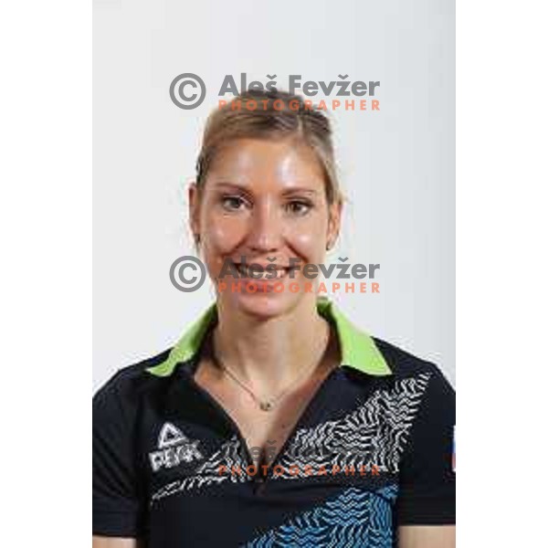 Mina Markovic member of Team Slovenia for World Games in Wroclaw, Poland 2017 at press conference in SOIC, Ljubljana on July 17, 2017