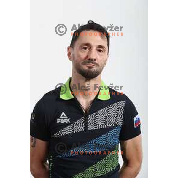 Coach Iztok Vorkapic member of Team Slovenia for World Games in Wroclaw, Poland 2017 at press conference in SOIC, Ljubljana on July 17, 2017