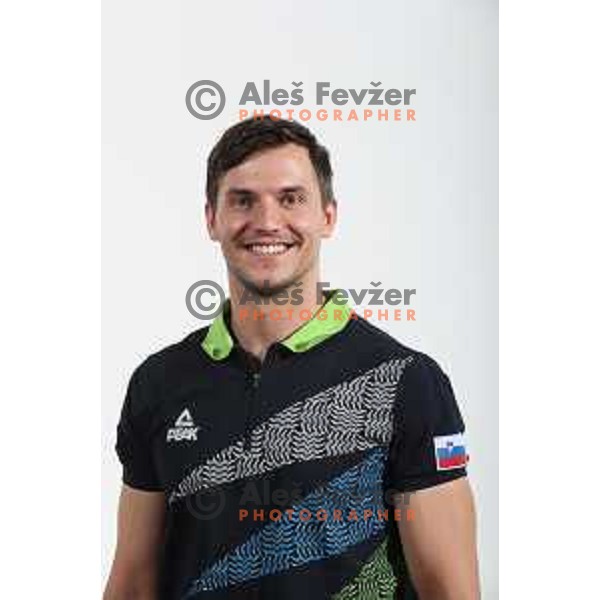 Peter Hribar member of Team Slovenia for World Games in Wroclaw, Poland 2017 at press conference in SOIC, Ljubljana on July 17, 2017