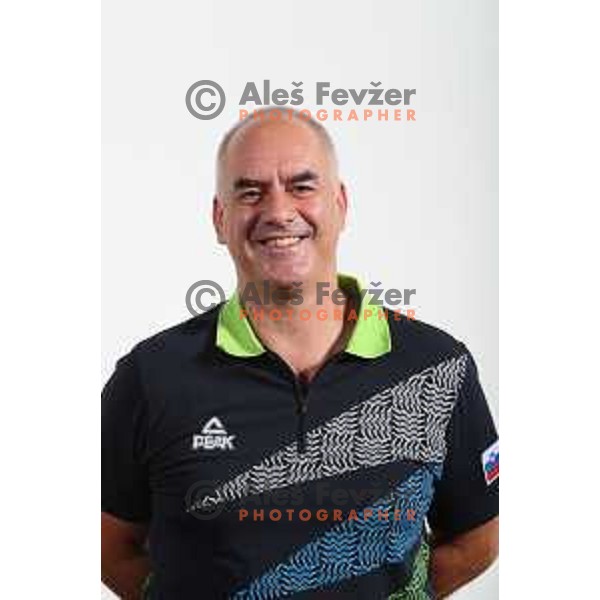 Ziga Dobnikar, head of Team Slovenia for World Games in Wroclaw, Poland 2017 at press conference in SOIC, Ljubljana on July 17, 2017