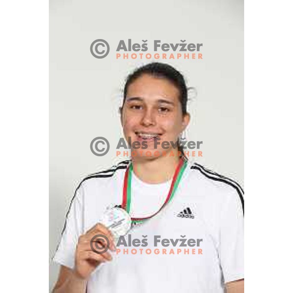 Reception for Basketball team Slovenia Women U-20, silver medalists of European Women U-20 Championships in Portugal in Ljubljana on July 17, 2018