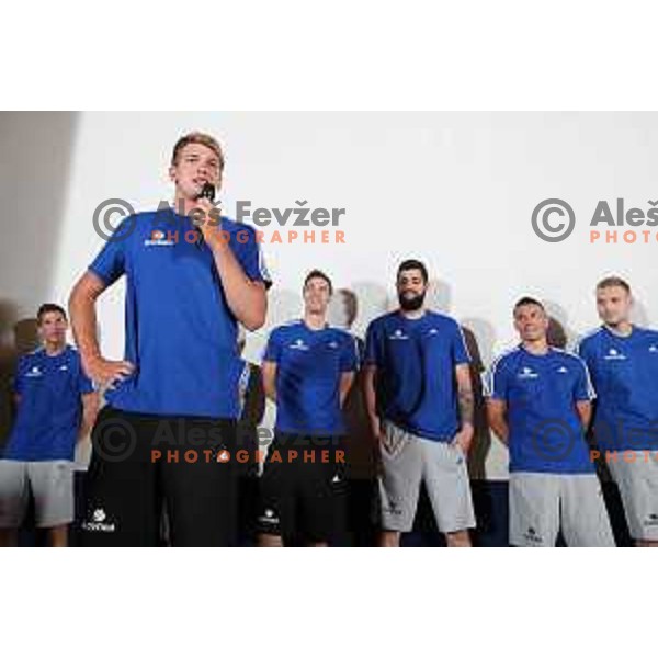 Luka Doncic of Slovenia Basketball team in hotel Terme, Zrece, Slovenia on July 19, 2017