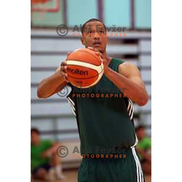 Anthony Randolph at first practice session of Slovenia Basketball team for Eurobasket 2017 in Zrece Sports Hall, Slovenia on July 19, 2017
