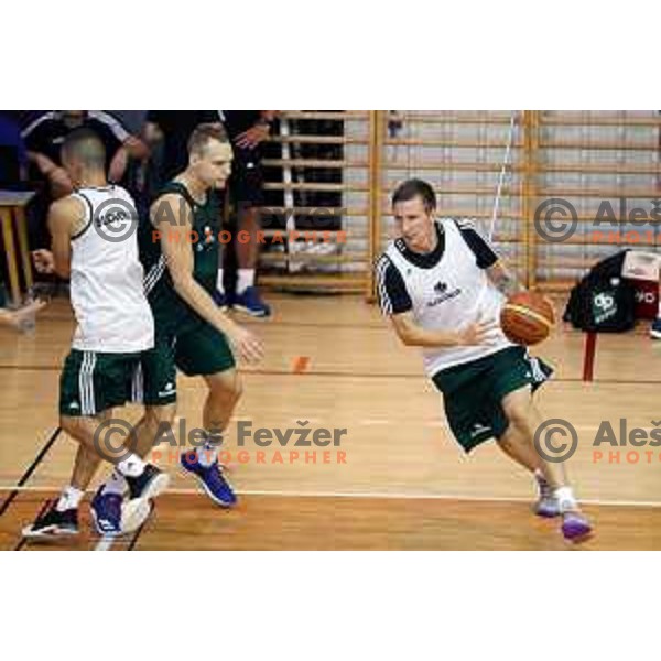 First practice session of Slovenia Basketball team for Eurobasket 2017 in Zrece Sports Hall, Slovenia on July 19, 2017
