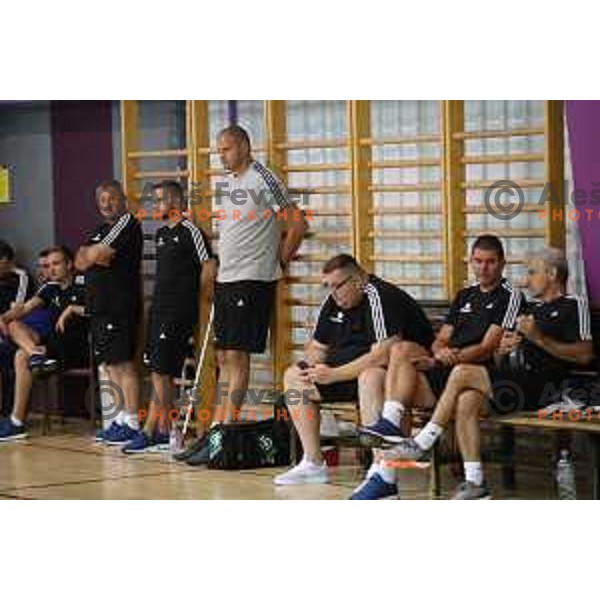 First practice session of Slovenia Basketball team for Eurobasket 2017 in Zrece Sports Hall, Slovenia on July 19, 2017