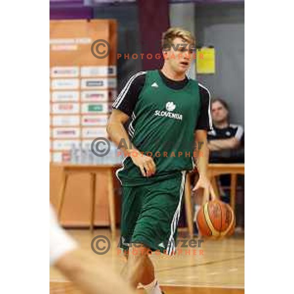 Luka Doncic at first practice session of Slovenia Basketball team for Eurobasket 2017 in Zrece Sports Hall, Slovenia on July 19, 2017