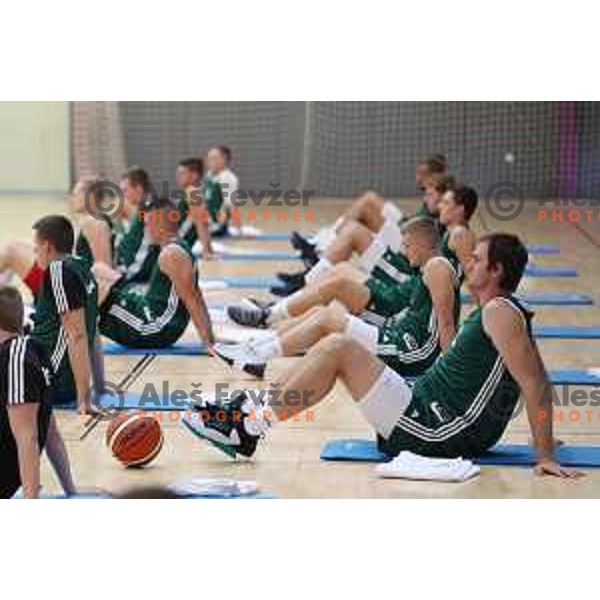 Erazem Lorbek at first practice session of Slovenia Basketball team for Eurobasket 2017 in Zrece Sports Hall, Slovenia on July 19, 2017