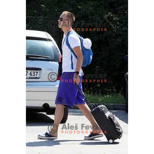 Klemen Prepelic at meeting of Slovenia Basketball team for Eurobasket 2017 in Ljubljana on July 19, 2017