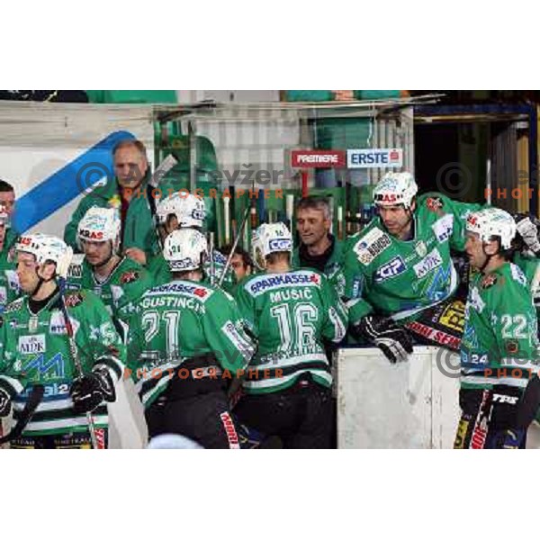 at match ZM Olimpija- Linz in Ebel league,played in Ljubljana (Slovenia) 23.11.2007. Photo by Ales Fevzer 