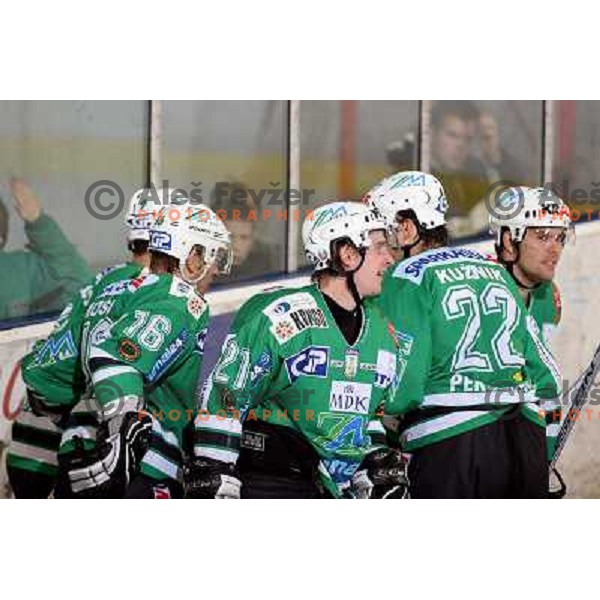 at match ZM Olimpija- Linz in Ebel league,played in Ljubljana (Slovenia) 23.11.2007. Photo by Ales Fevzer 