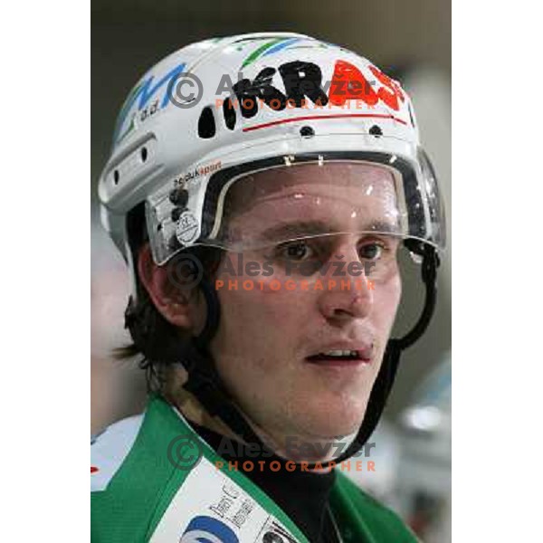 Avgustincic at match ZM Olimpija- Linz in Ebel league,played in Ljubljana (Slovenia) 23.11.2007. Photo by Ales Fevzer 