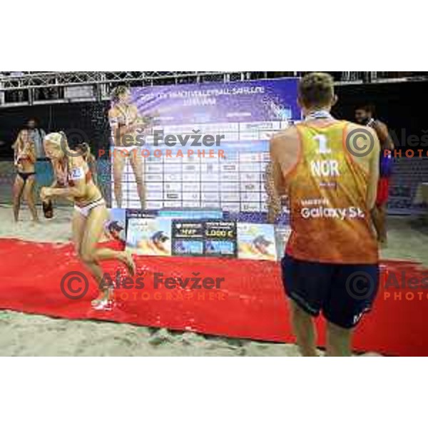 2017 Beach Volleyball European Championship Ljubljana Masters on Congress Square, Ljubljana, Slovenia on July 22, 2017