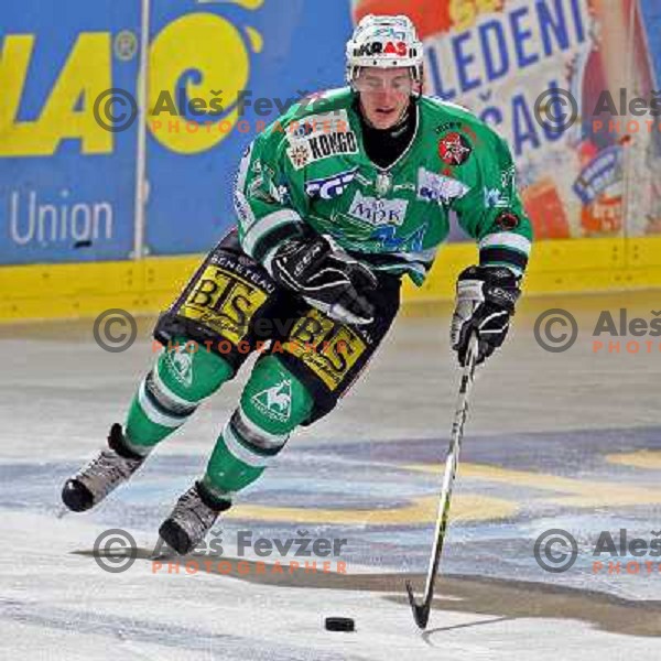 Avgustincic at match ZM Olimpija- Linz in Ebel league,played in Ljubljana (Slovenia) 23.11.2007. Photo by Ales Fevzer 