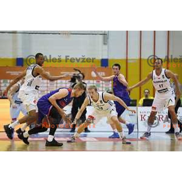 of Slovenia in action during friendly basketball match between Slovenia and Russia University team played in Rogaska Slatina, Slovenia on July 30, 2017