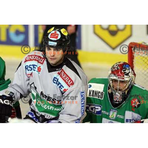 Westlund at match ZM Olimpija-Graz 99ers in Ebel league,played in Ljubljana (Slovenia) 27.11.2007. Photo by Ales Fevzer 