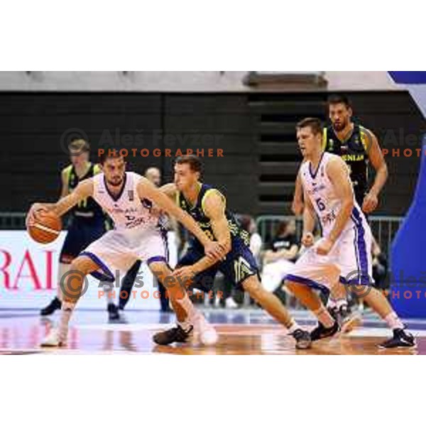 Goran Dragic of Slovenia in action during Adecco Cup basketball match between Slovenia and Czech Republic in Tabor Hall, Maribor, Slovenia on August 6, 2017