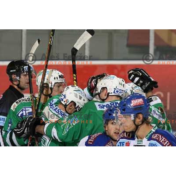 at match ZM Olimpija-VSV in Ebel league,played in Ljubljana (Slovenia) 30.11.2007. VSV won the match 3:1.Photo by Ales Fevzer 