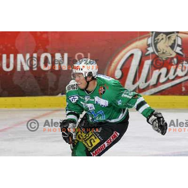 Muric at match ZM Olimpija-VSV in Ebel league,played in Ljubljana (Slovenia) 30.11.2007. VSV won the match 3:1.Photo by Ales Fevzer 