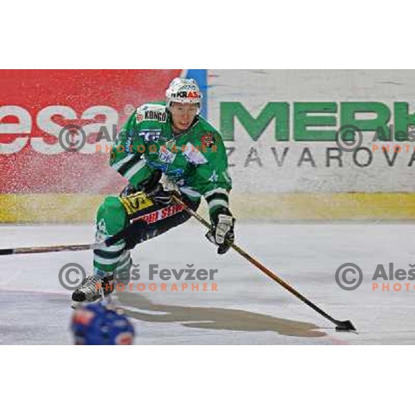 Muric at match ZM Olimpija-VSV in Ebel league,played in Ljubljana (Slovenia) 30.11.2007. VSV won the match 3:1.Photo by Ales Fevzer 