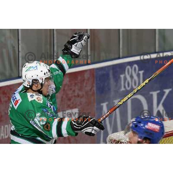 Muric at match ZM Olimpija-VSV in Ebel league,played in Ljubljana (Slovenia) 30.11.2007. VSV won the match 3:1.Photo by Ales Fevzer 