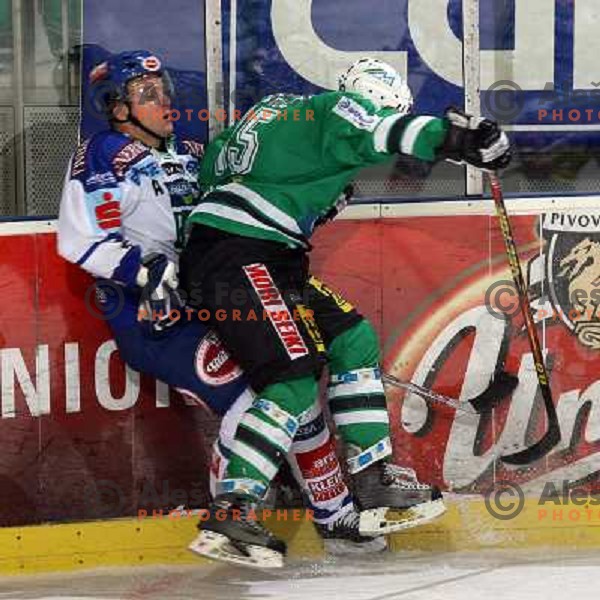 Muric at match ZM Olimpija-VSV in Ebel league,played in Ljubljana (Slovenia) 30.11.2007. VSV won the match 3:1.Photo by Ales Fevzer 