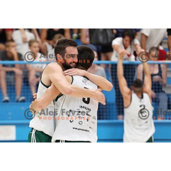 Final of Samsung 3x3 Ljubljana Challenger street basketball in Ljubljana, Slovenia on August 19, 2017
