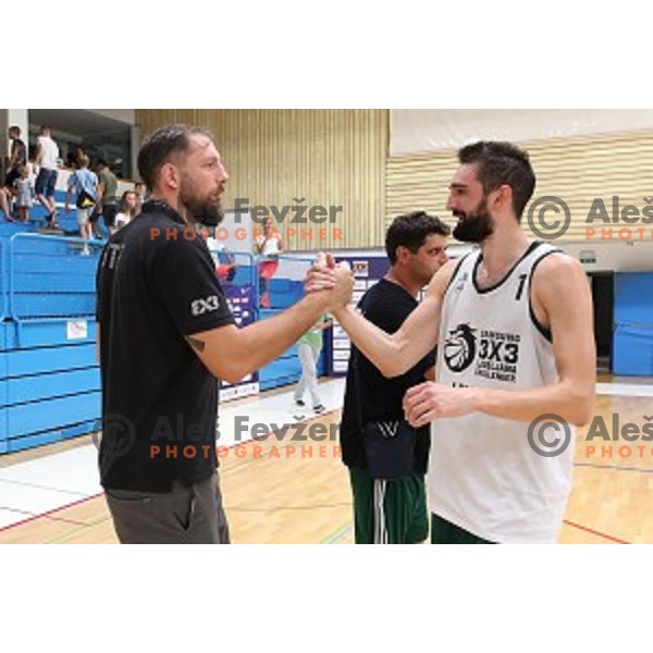 Final of Samsung 3x3 Ljubljana Challenger street basketball in Ljubljana, Slovenia on August 19, 2017