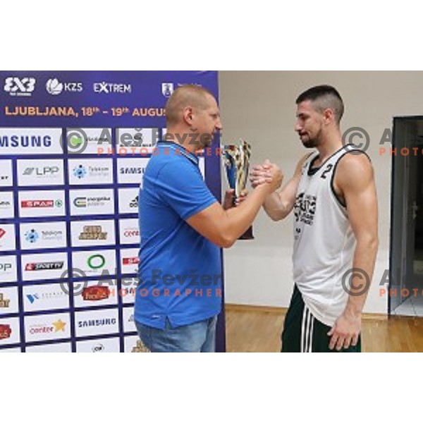 Final of Samsung 3x3 Ljubljana Challenger street basketball in Ljubljana, Slovenia on August 19, 2017