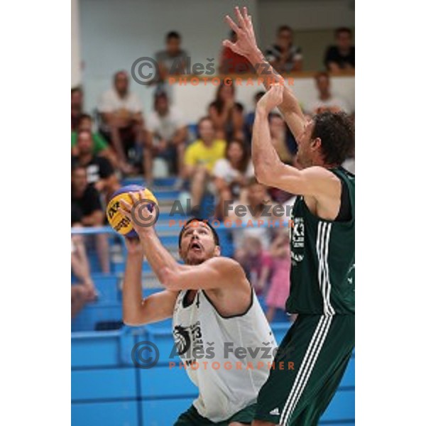 Final of Samsung 3x3 Ljubljana Challenger street basketball in Ljubljana, Slovenia on August 19, 2017