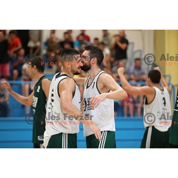 Final of Samsung 3x3 Ljubljana Challenger street basketball in Ljubljana, Slovenia on August 19, 2017