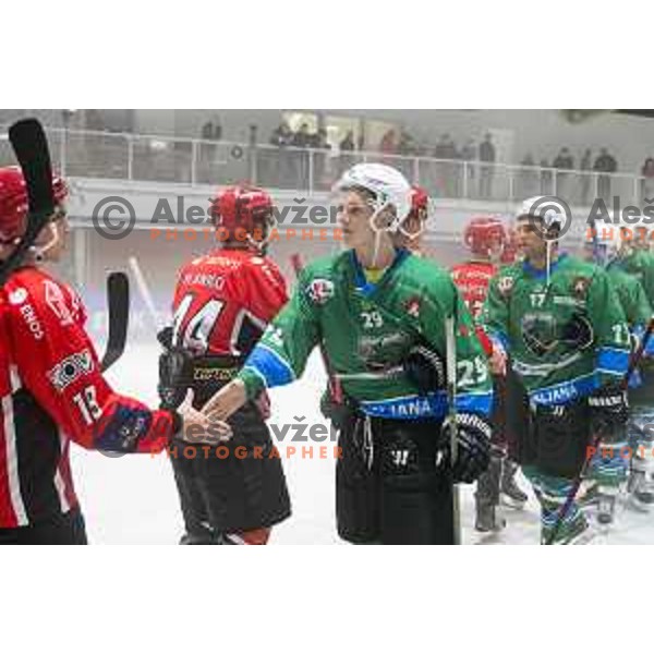 Aleksander Magovac in action during Slovenian Cup final between Jesenice and SZ Olimpija, in Celje on September 10th, 2017