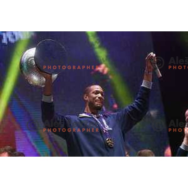 Reception of Slovenia Basketball Team European Champions of Eurobasket 2017 in Turkey in Ljubljana on September 18, 2017