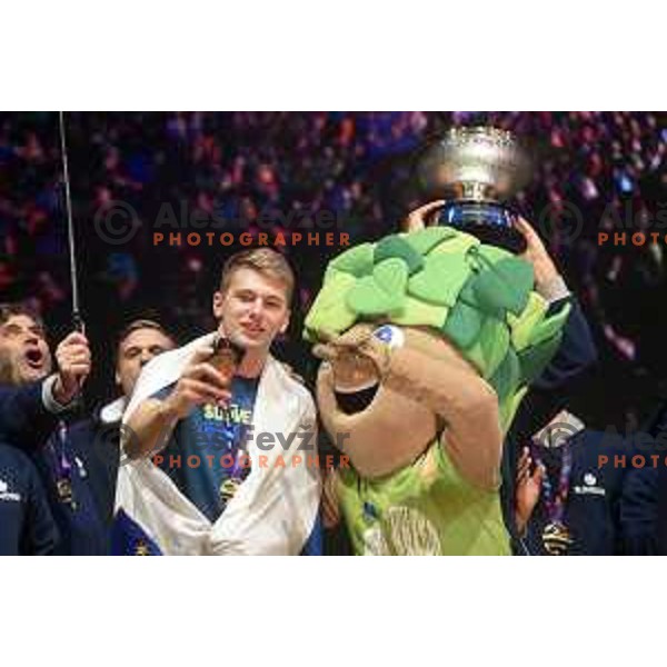 Reception of Slovenia Basketball Team European Champions of Eurobasket 2017 in Turkey in Ljubljana on September 18, 2017